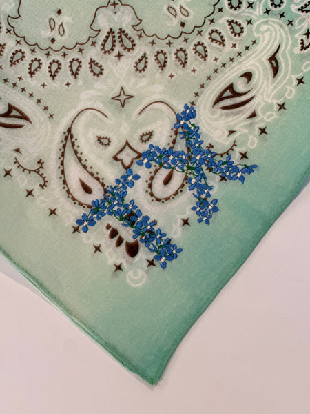 Custom Embroidered Hand Distressed Bandana