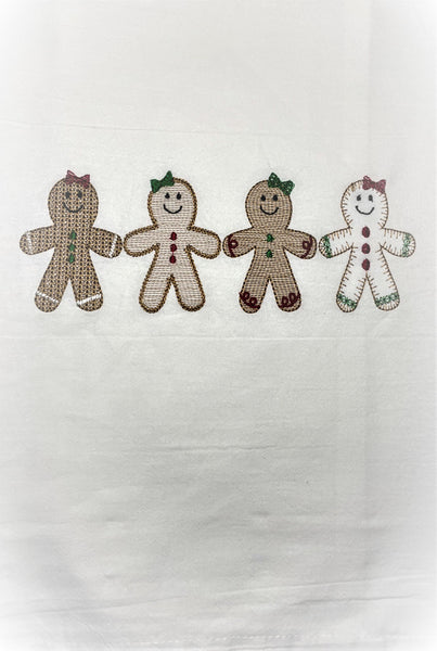 Personalized Holiday Kitchen Towels - Winter/Christmas