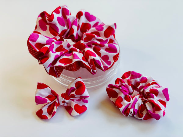 Mommy & Me - Valentine's Day Hair Accessories