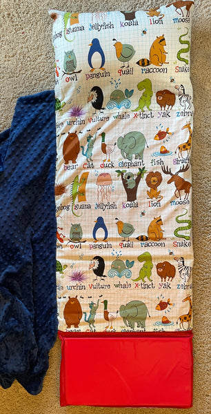 Nap Mat Slipcover (made from your fabric)
