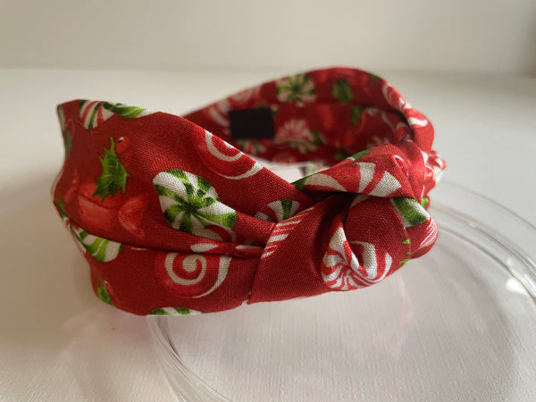 Holiday Turban Knot Headbands - Metallics, Velvets and Christmas cottons