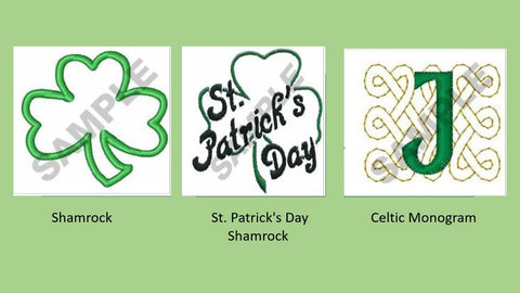 Personalized Holiday Kitchen Towels - St. Patricks Day